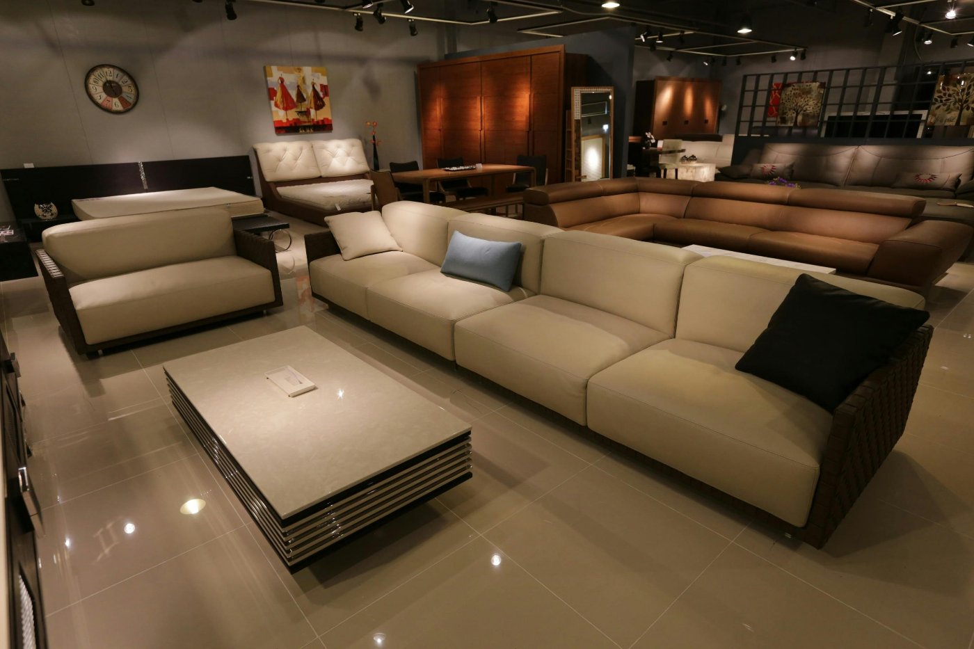 Modern L-Shaped Sectional