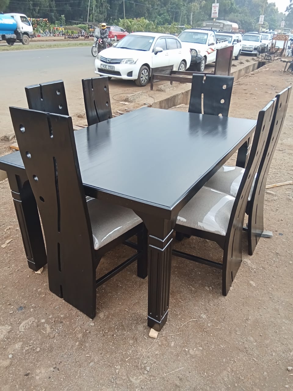 Modern Glass Dining Table